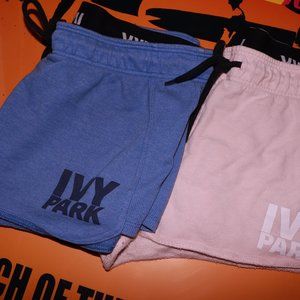 🌸IVY PARK TERRY SHORTS // SET OF TWO 🌸